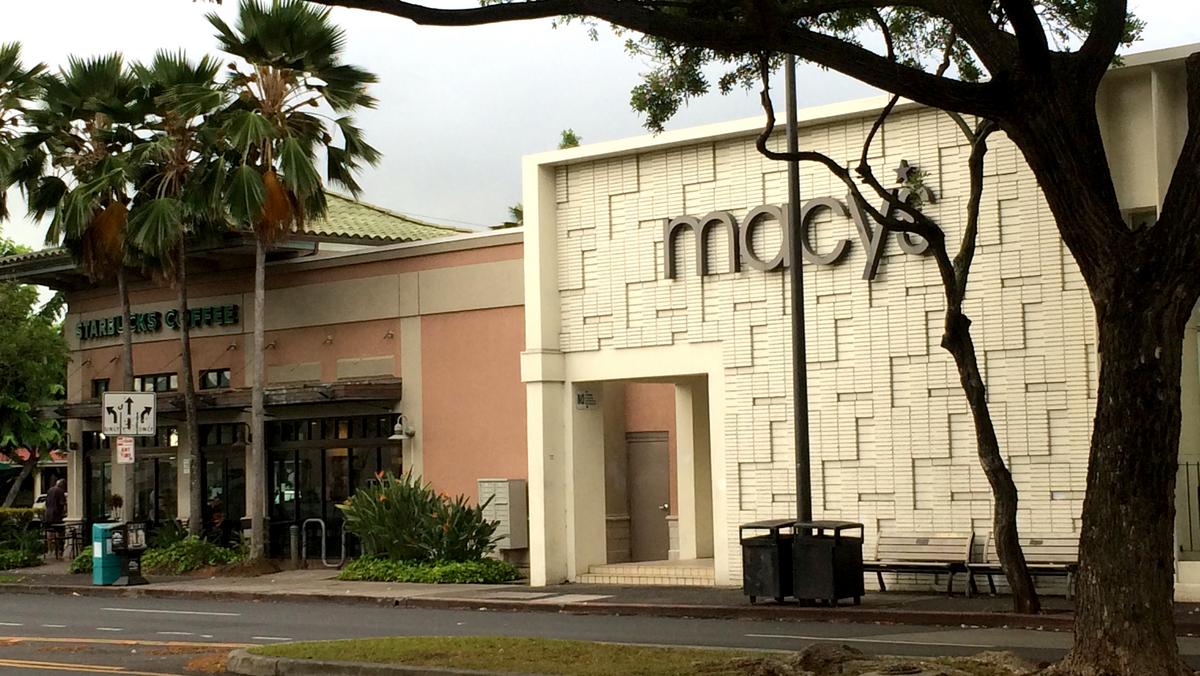 Macy's closing one of its Hawaii stores, in Windward Oahu's Kailua town