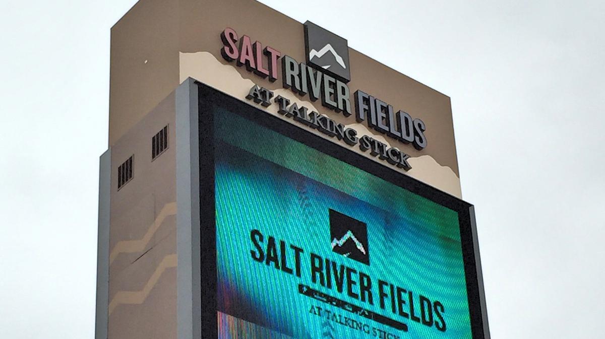 Salt River Fields goes digital with new sign Phoenix Business Journal