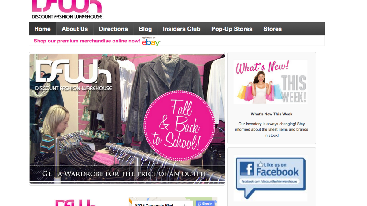 Discount Fashion Warehouse to open Kettering site Dayton Business Journal