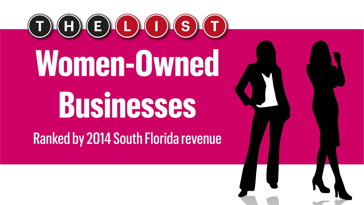 The List Womenowned Businesses South Florida Business Journal
