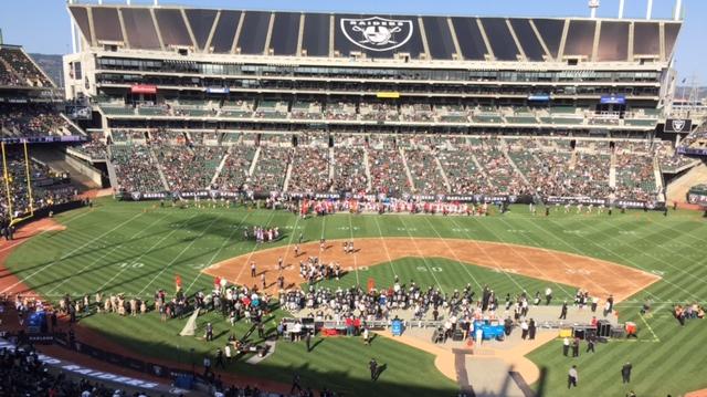 oakland raiders stadium old