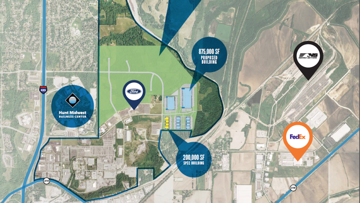 Hunt Midwest announces 126acre industrial park expansion Kansas City Business Journal