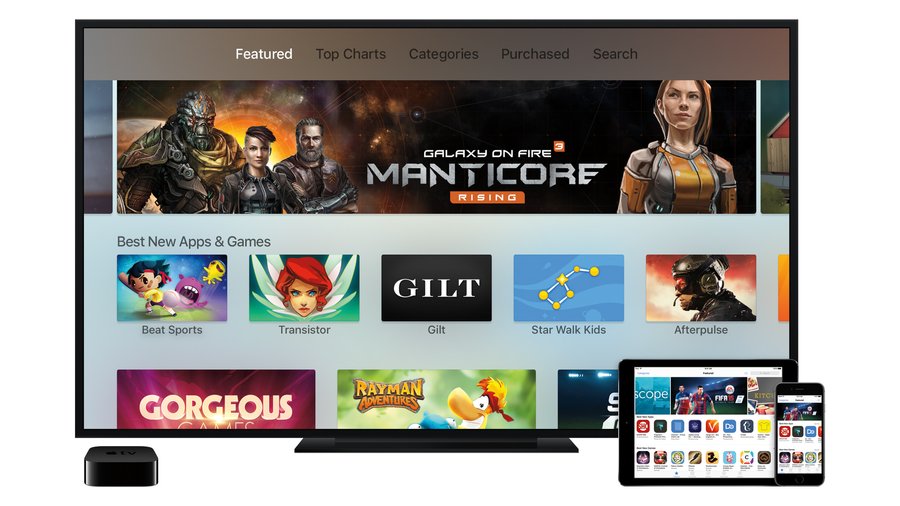 Apple TV AppleTV iPadAir2 iPhone6s AppStore PRINT