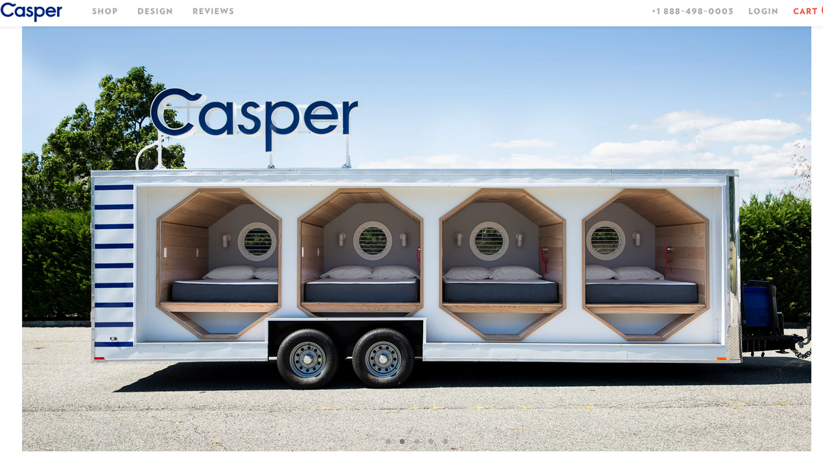 New York City mattress startup Casper, backed by Adam Levine, is