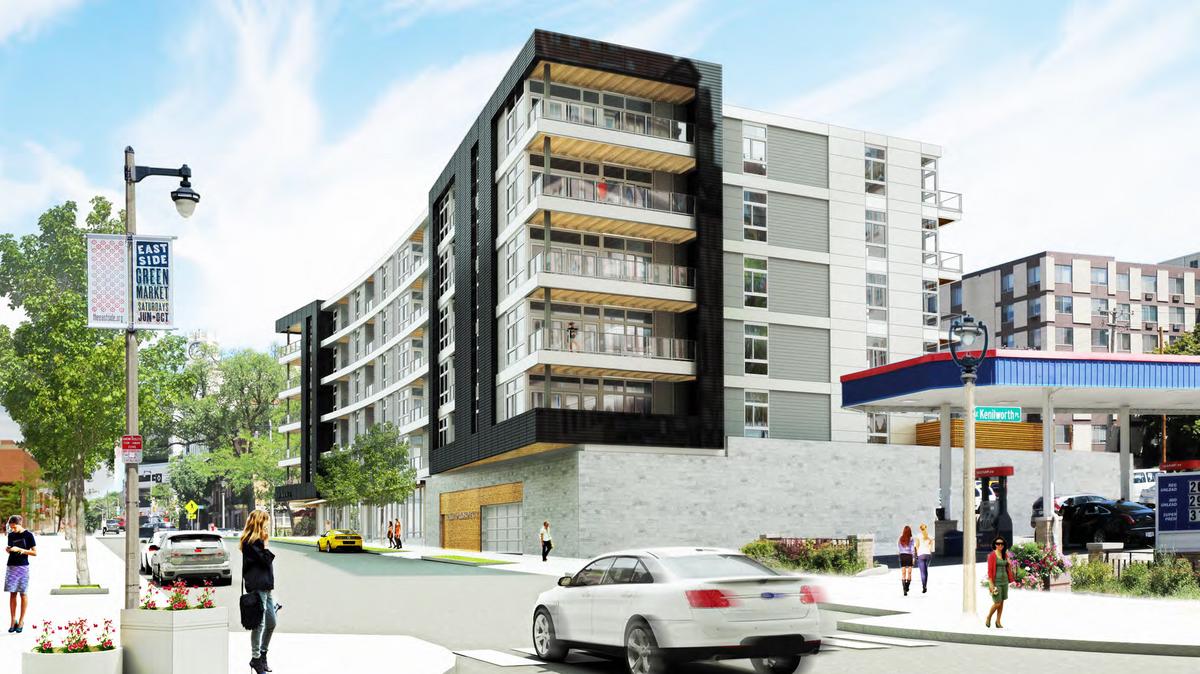 Prospect Avenue parking lot to be redeveloped into sixstory apartment