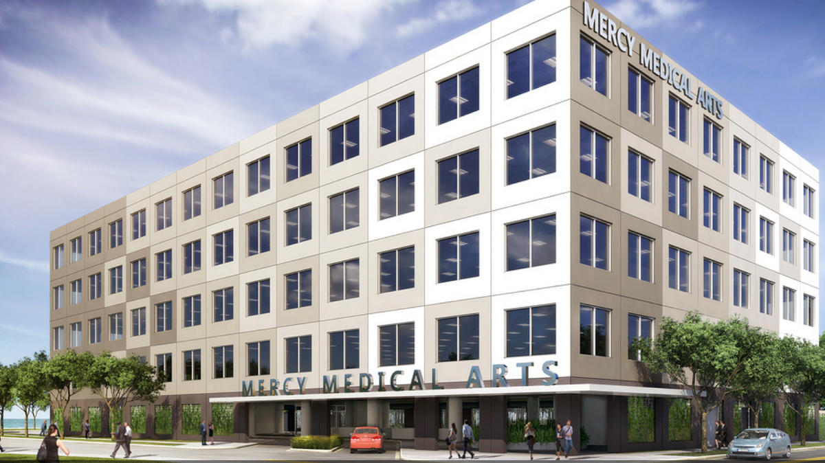 Onicx building Mercy Medical Arts Building at Mercy Hospital in Miami