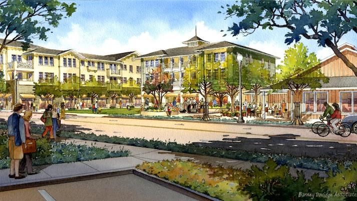 Barry Swenson Builder is ready to start on Aptos Village Silicon