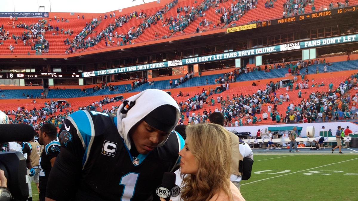 Fox sideline reporter weighs in on Panthers-Saints, image size:1200x674