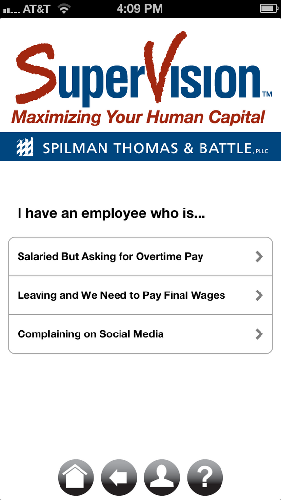 WinstonSalem law firm Spilman Thomas & Battle offers app for human