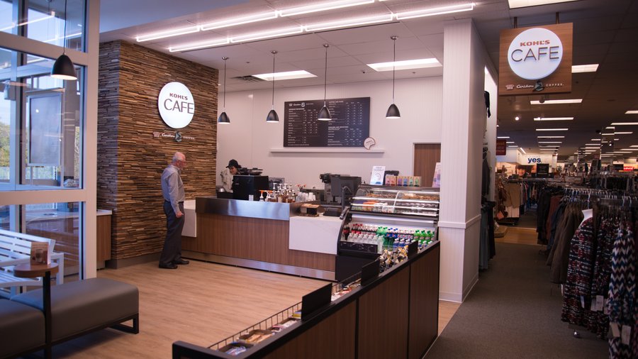Kohl's nixes instore coffee shop concept, Kohl's Café Milwaukee