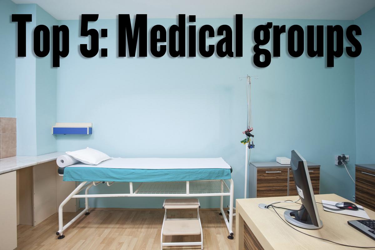 Top of the List Medical groups Sacramento Business Journal