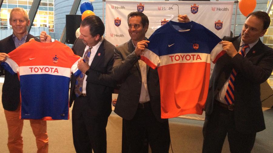 FC Cincinnati unveils new jersey - Cincinnati Business Courier