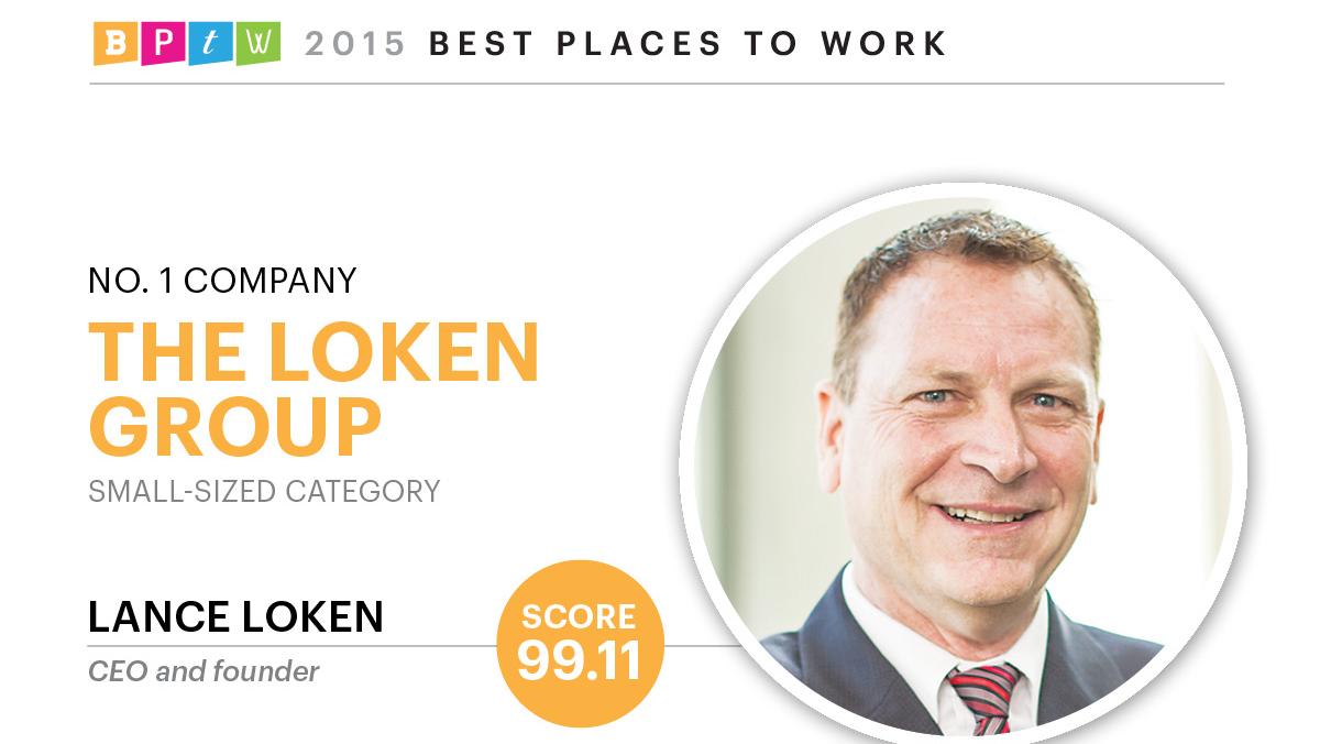 The Loken Group named HBJ's Best Places To Work winner for small
