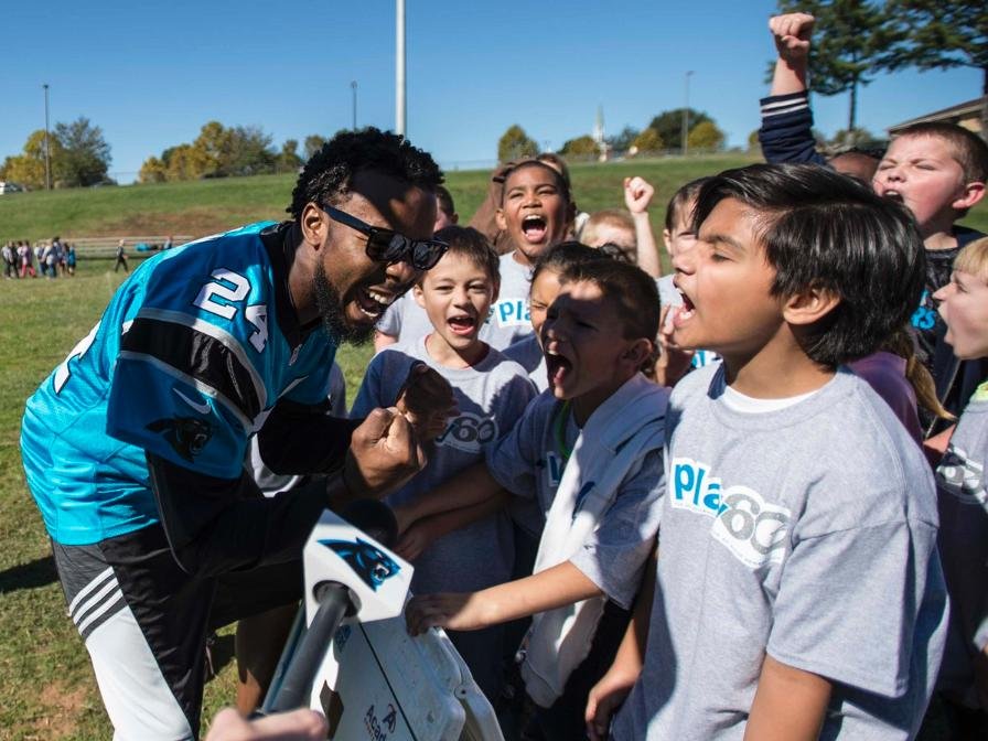 Carolina Panthers score touchdown with Charlotte-area elementary students -  Charlotte Business Journal