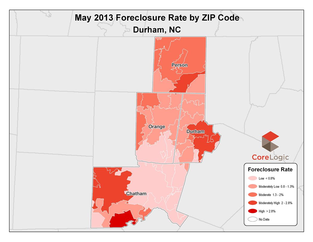 Triangle foreclosure rates take a dive Triangle Business Journal