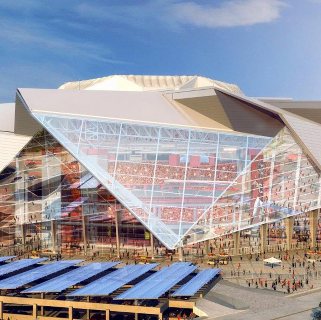 Mercedes-Benz Stadium leadership responds to exiting, bathroom