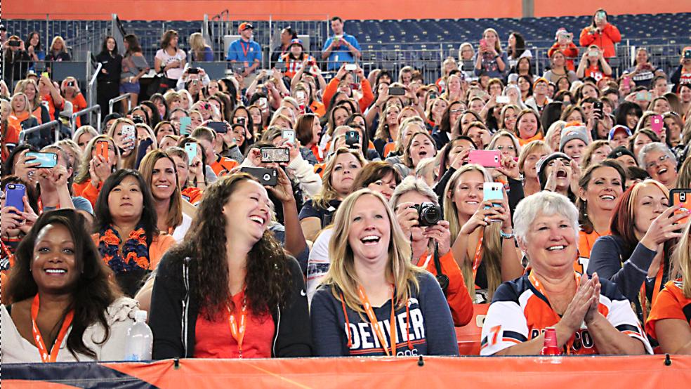 Female fans standing by NFL – The Durango Herald