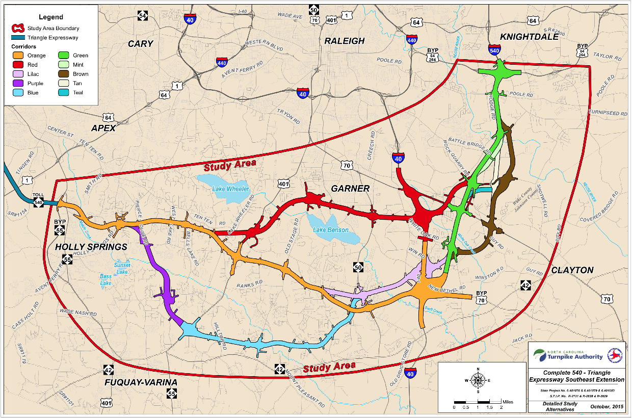 NCDOT Chooses Route For Complete 540 Project - Triangle Business Journal