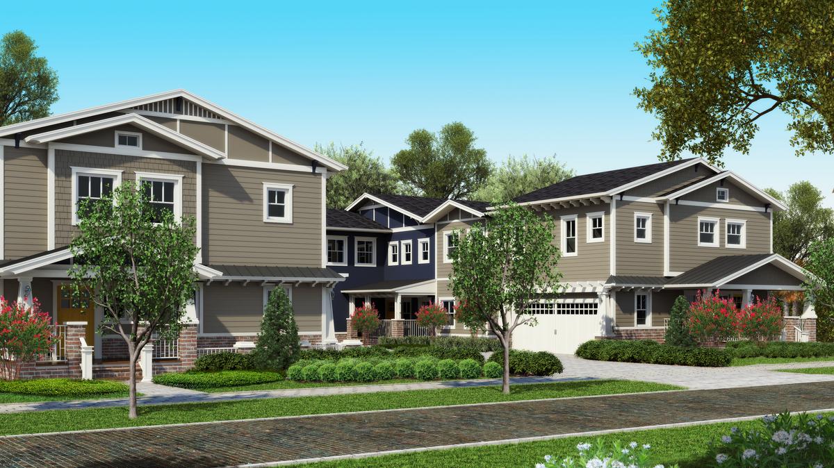 Old Northeast luxury townhouses in the works in St. Petersburg Tampa