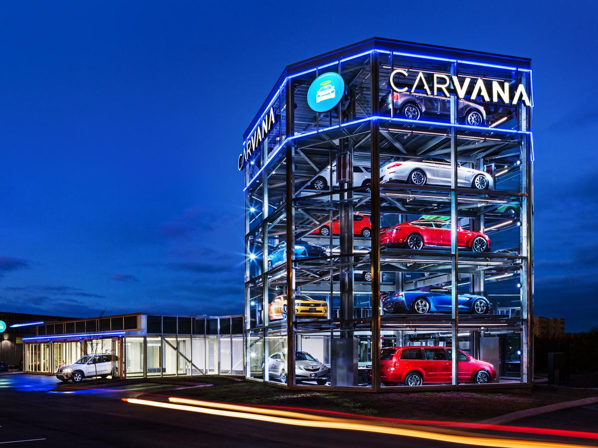 Carvana vending machine houston discount