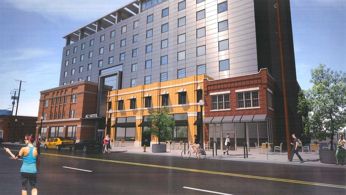 Revised AC Hotel for Park Street keeps historic buildings ...