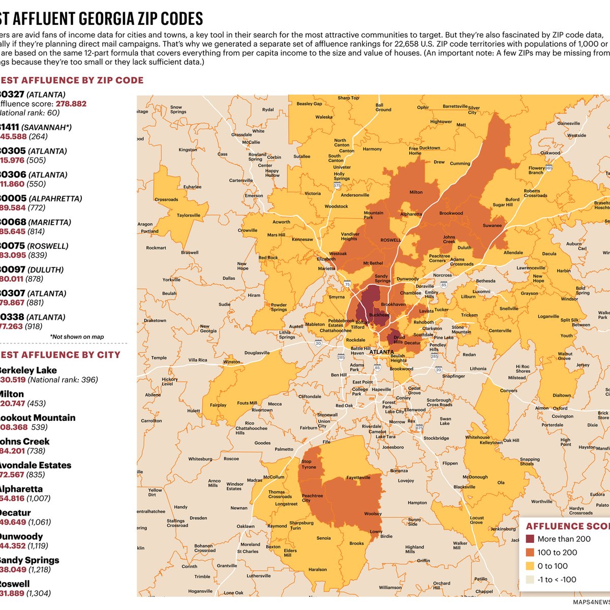 ZIP code 30327 &lsquo;epicenter&rsquo; of Atlanta affluence (SLIDESHOW 