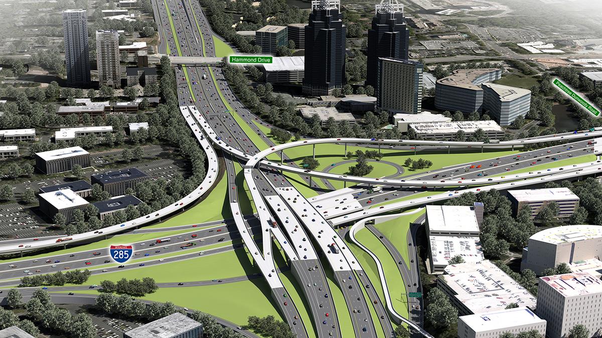 I-285/Georgia 400 transformation moves forward with smaller price tag - Atlanta Business Chronicle