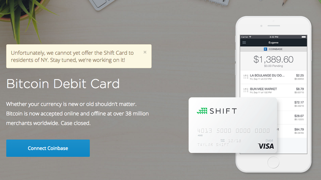 Coinbase Just Debuted the First Bitcoin Debit Card in the US