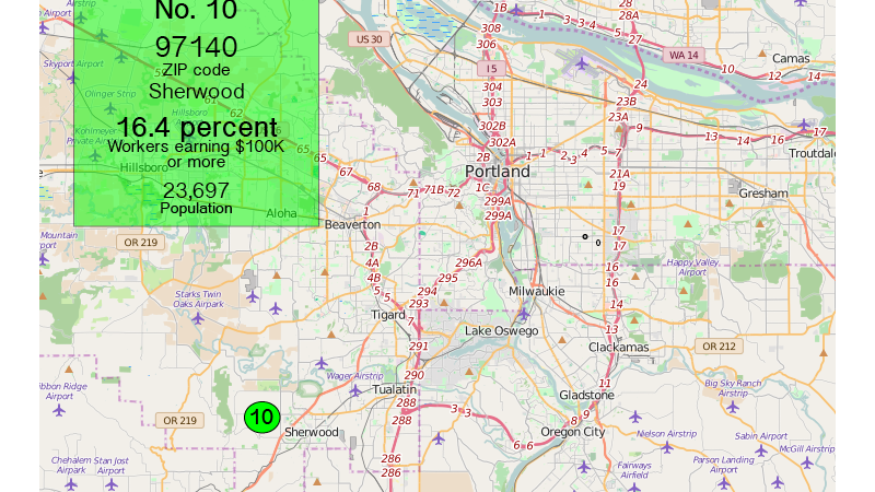 31 Portland Zip Codes Map Maps Database Source
