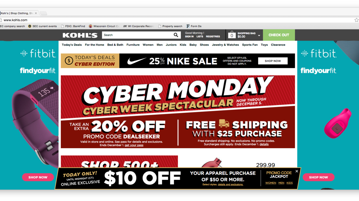 Kohl's marks 'two biggest online days ever' at start of holiday