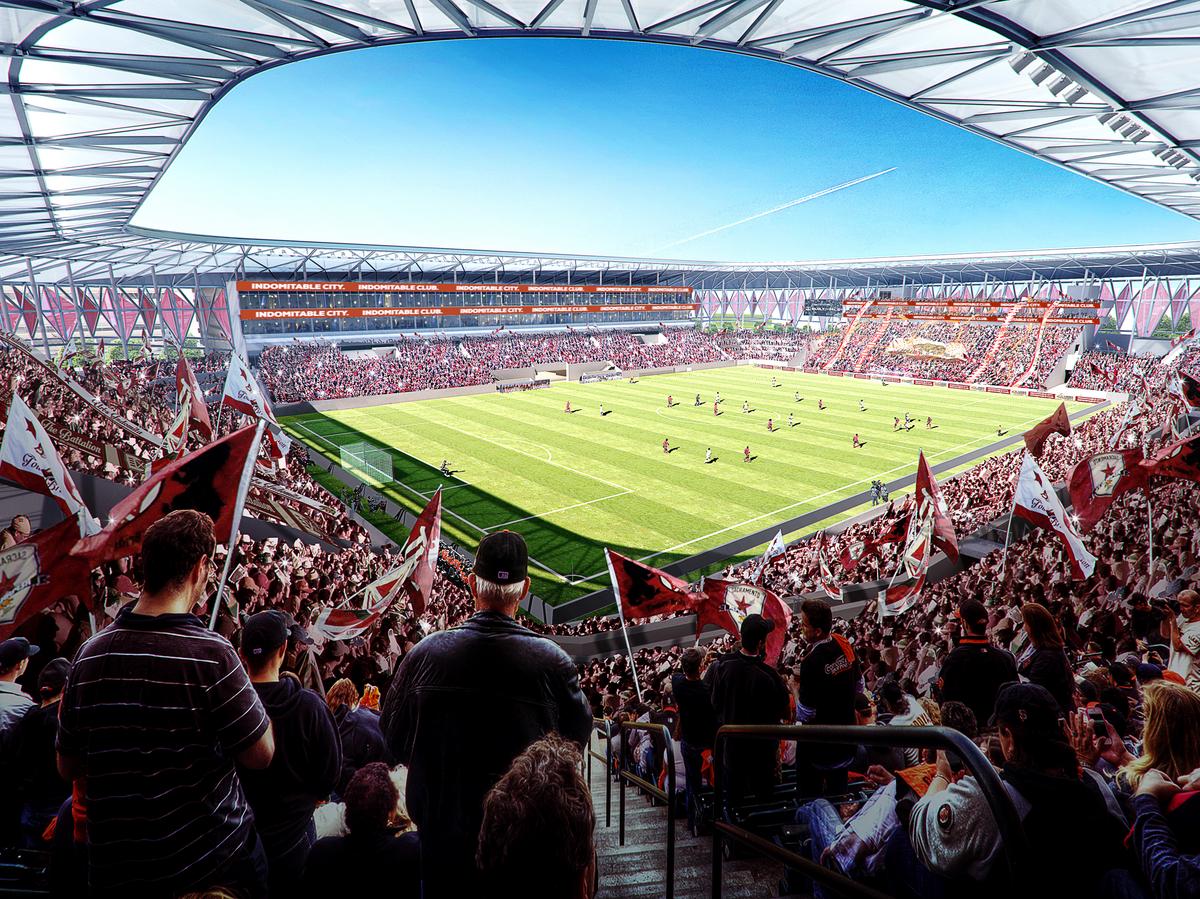 Phoenix's MLS Expansion Bid Unveils New Stadium Renderings