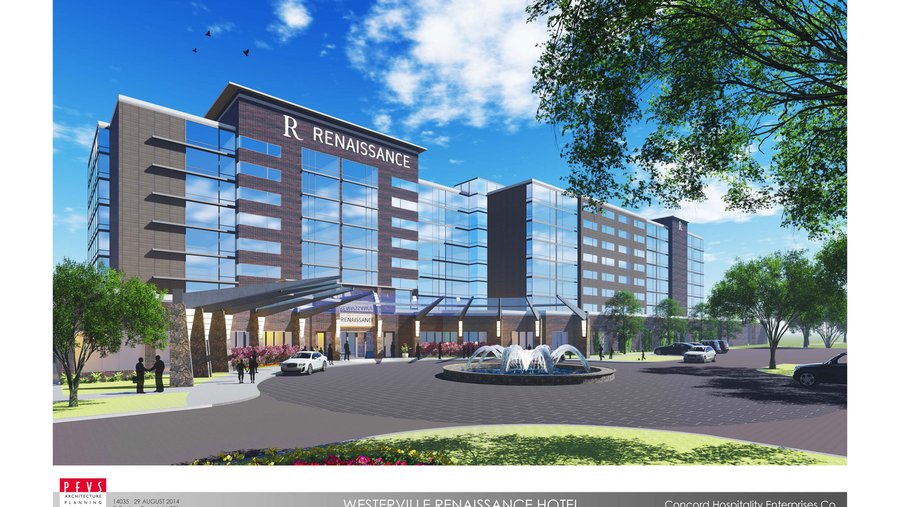 Continental, Concord break ground on Renaissance hotel in Westerville