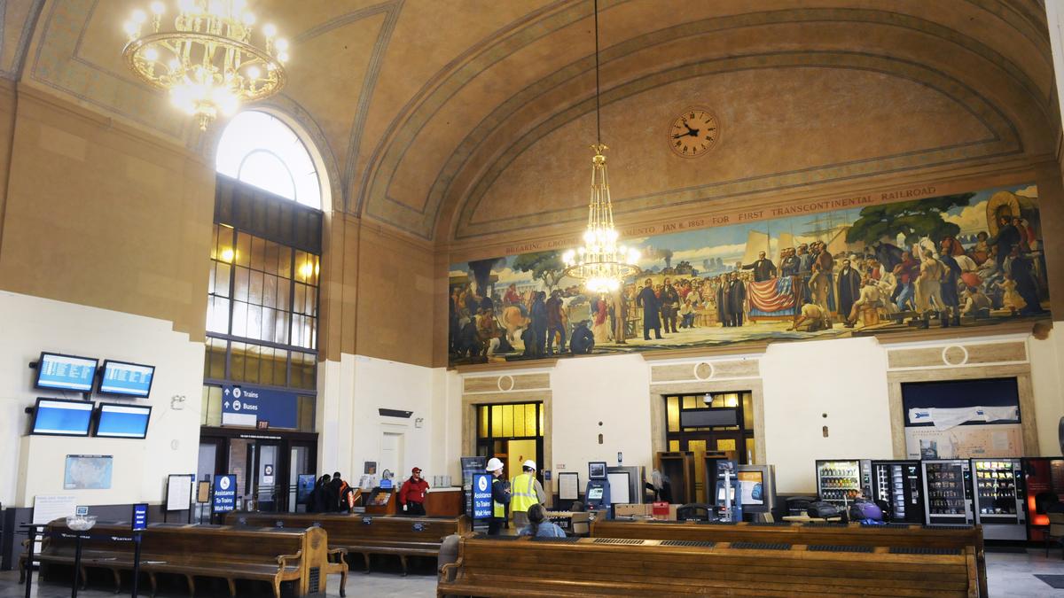 Sacramento's Amtrak station makeover showing signs of progress