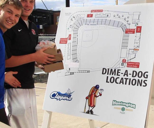 VIDEO Columbus Clippers DimeADog night remains popular tradition
