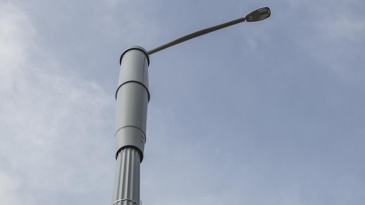 San Jose light poles go high tech Silicon Valley Business Journal