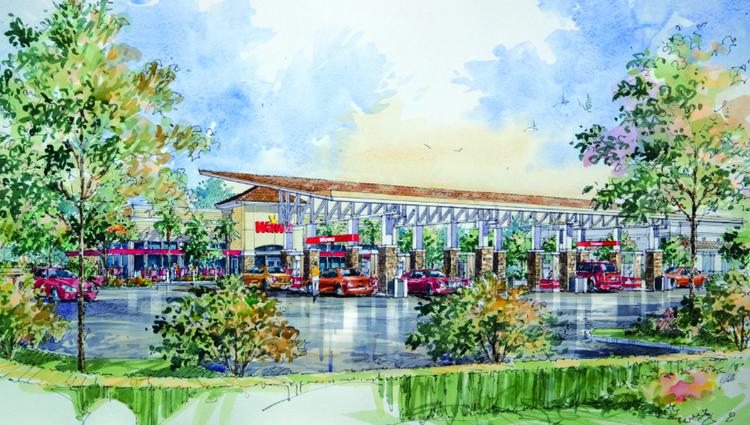 A rendering of the Wawa that will be built in Sunrise.