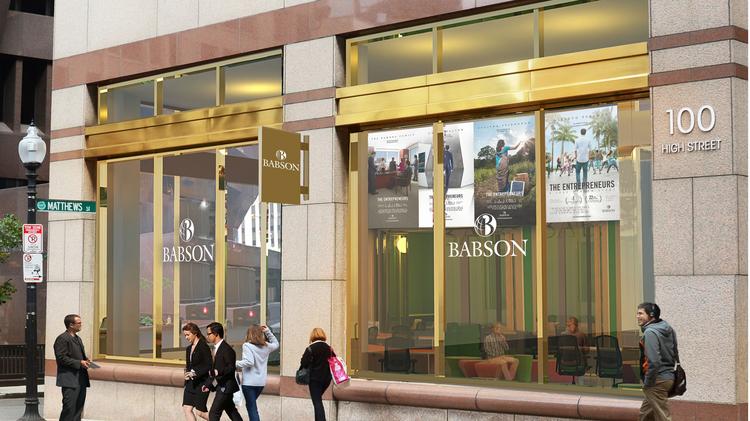 Babson Boston Expansion In The Works Business Journal Rendering Of Planned Babson College Location In Downtown Boston