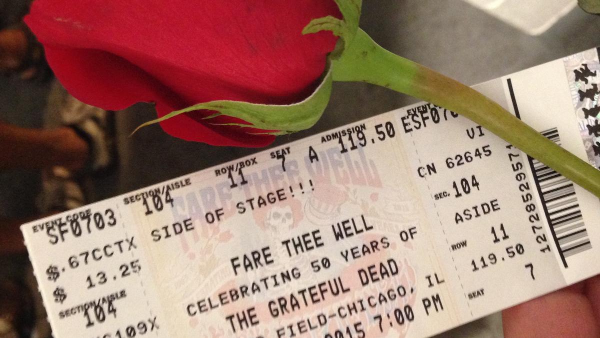 Grateful Dead's 'Fare Thee Well' shows grossed about $52 million