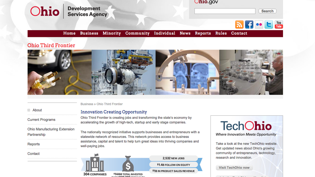 Ohio Third Frontier 60M loan program for startup investors gets 29M in applications from