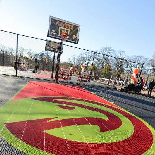 Atlanta Hawks Foundation Adds Welcome All Park To List Of Court Renovations