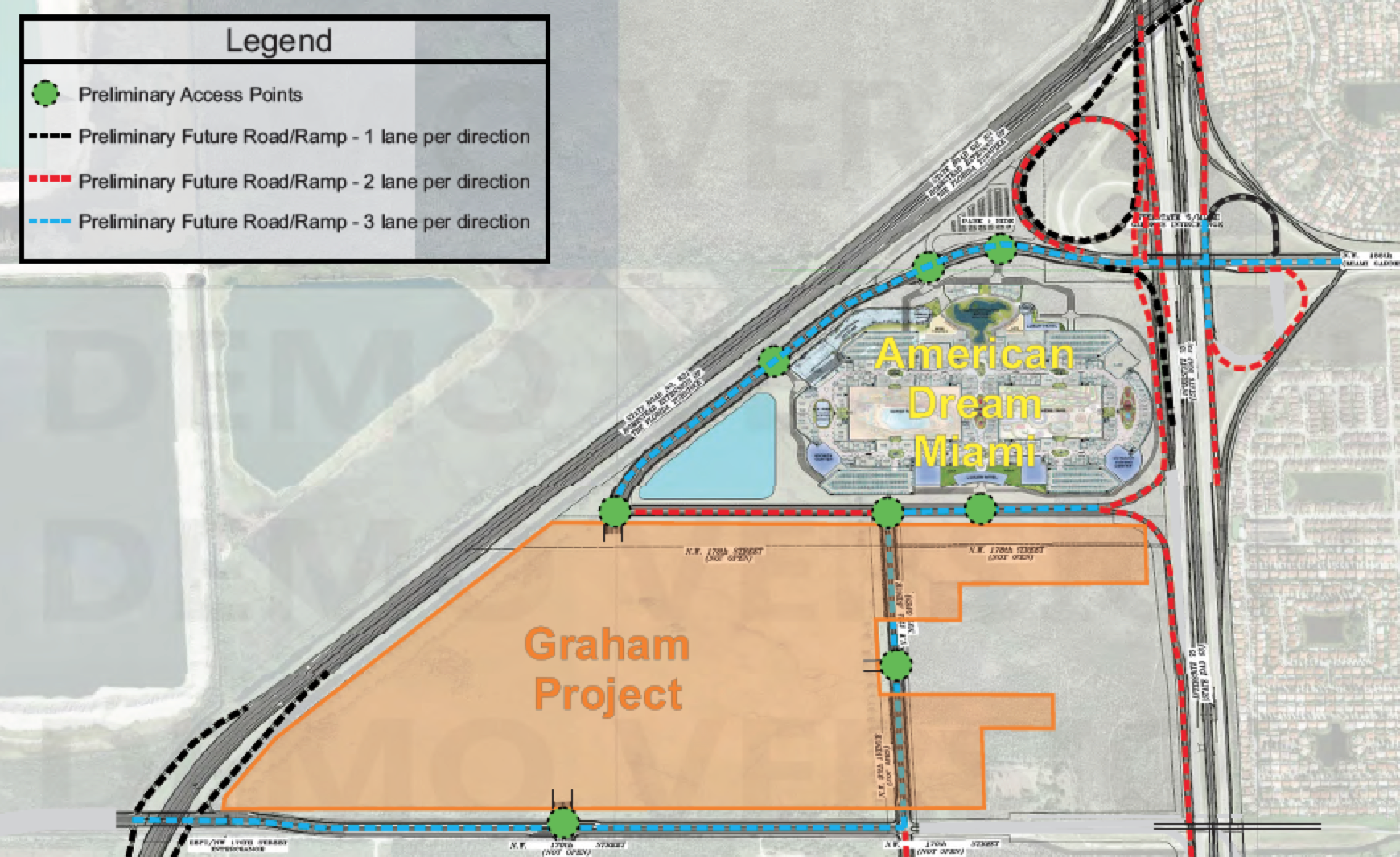 American Dream Miami Mega Mall s Huge Traffic Impact Detailed South 