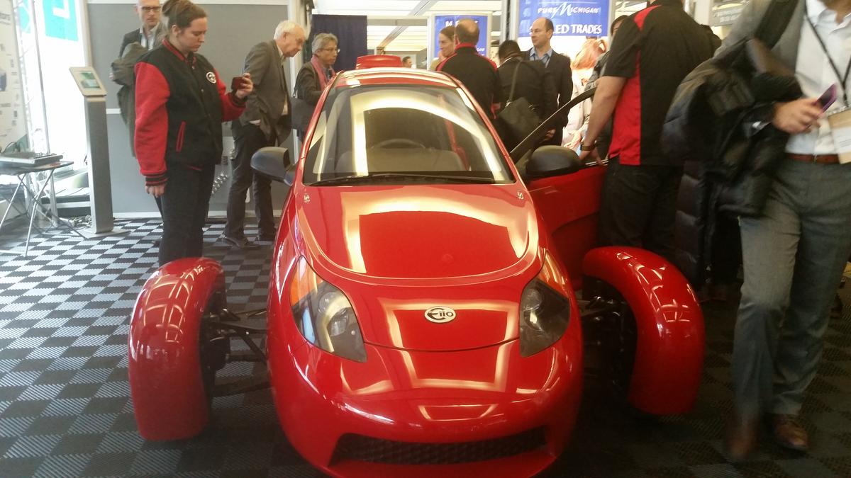 Elio Motors Says Its 2 Seater Gets 84 Mpg Columbus Business First 84 Miles Per Gallon Elio Motors Says Its 2 Seater Does It