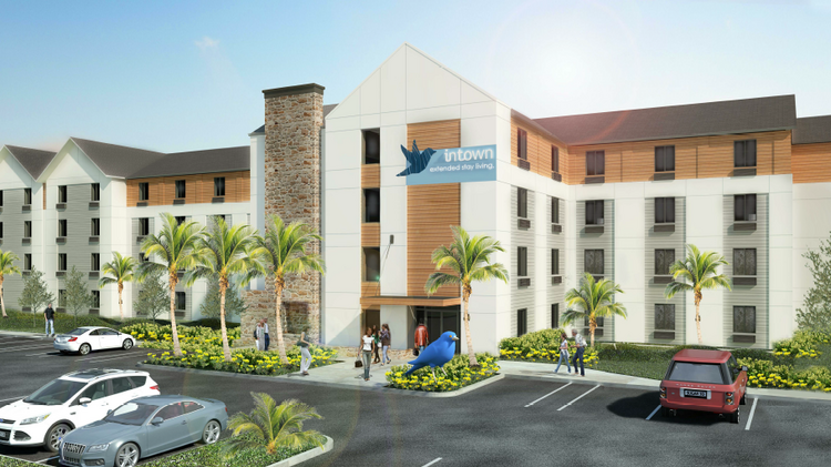 Homestead Considers Plan For Intown Suites Chevrolet This 128 Room Intown Suites Is Planned In Homestead