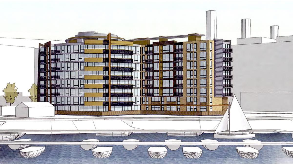 A waterfront rising Buzzard Point sees its first mixeduse project