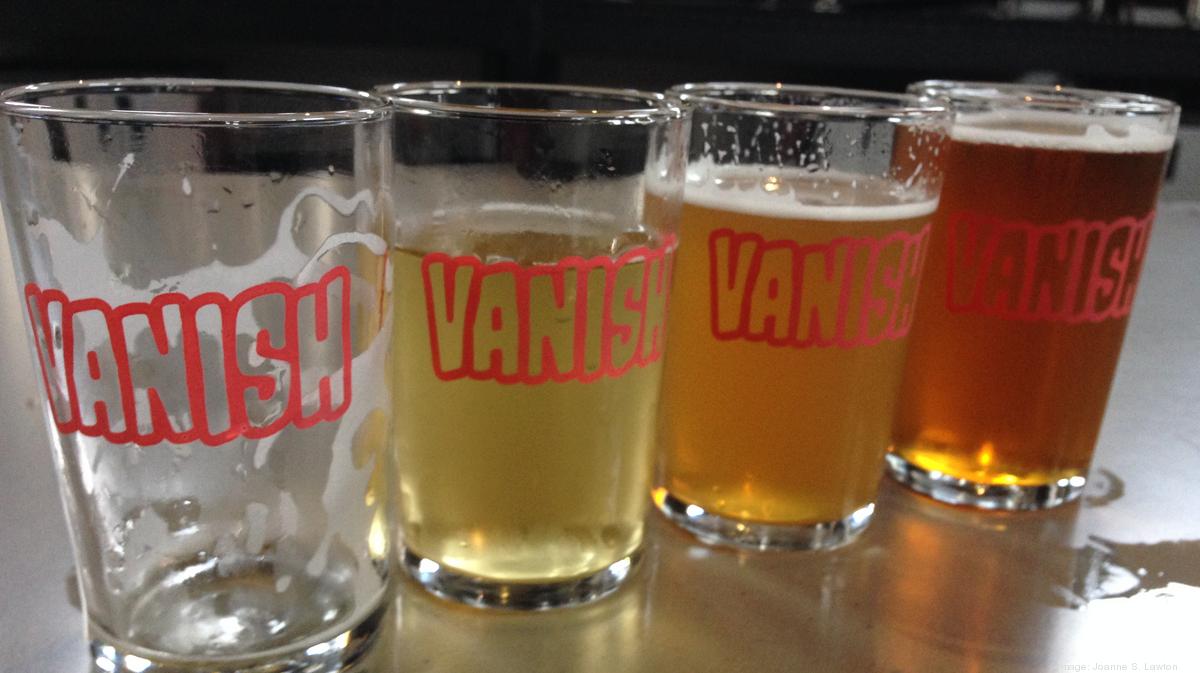 Bryan Voltaggio working on menu at Vanish, a new brewery in Loudoun
