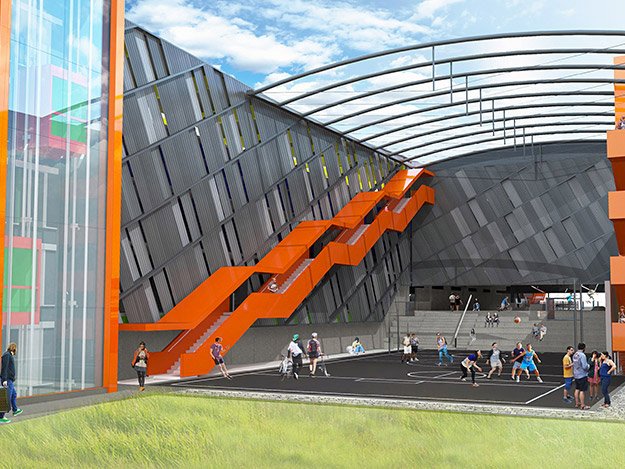 A first look at Nike s 380M plus HQ expansion Renderings Portland Business Journal