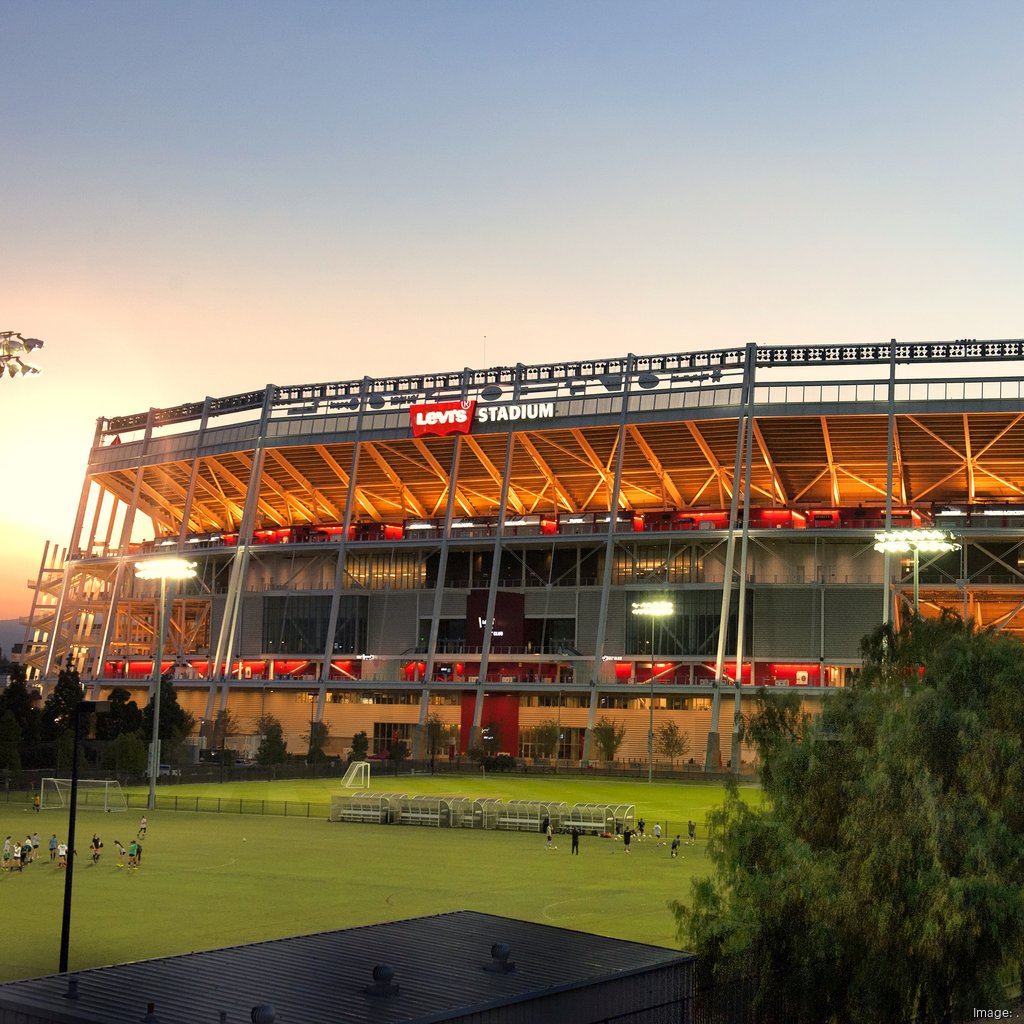 Levi Stadium Home of the San Francisco 49ers football team in Santa Clara  California home of the 2016 Superbowl 50 and now 60 Stock Photo - Alamy