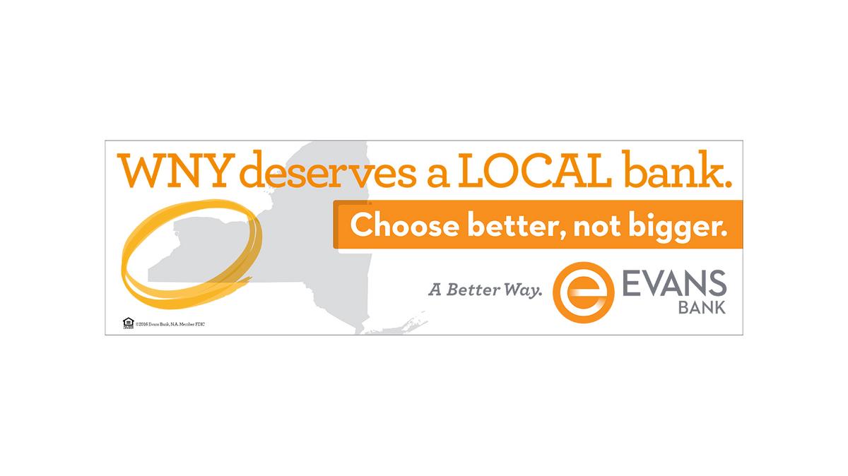 Evans Bank "Local" option for First Niagara customers Buffalo