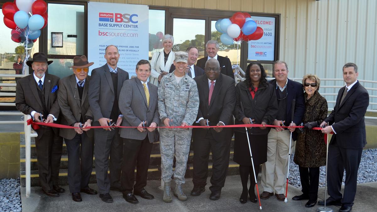 WinstonSalem Industries for the Blind has opened a military supply center at the Tyndall Air