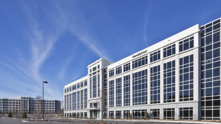 the five story perimeter four office building in morrisville opened in late 2015 and is